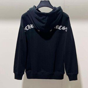 Chrome Hearts Pure Cotton Black Hooded Sweatshirt